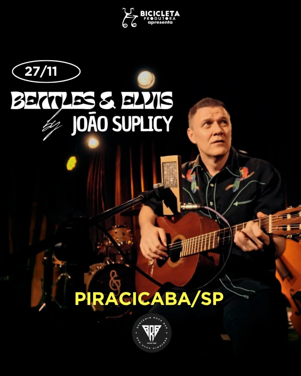 27.11 - João Suplicy canta Beatles e Elvis
